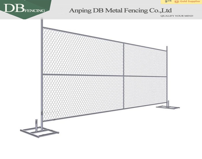 6ft x 14ft Temporary Chain Link Fence