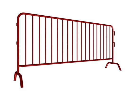 Hot Dip Galvanized Crowd Barriers For Sale 43'' high 1.5in Tube