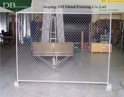 Cheap Stand-alone Temporary Construction Chain Link Fence Panels