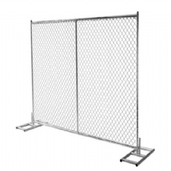 High quality galvanized temporary chain link panels for temporary tree protection