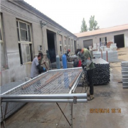 Heavy duty portable galvanized temporary fence panels for construction zone (china factory)