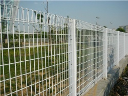 1.8 * 2.0m High visibility Roll Top Fence utendKorea, New Zealand, Australia, Canada Housing Estate