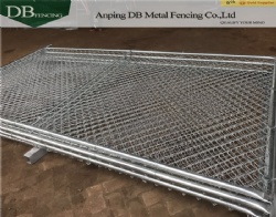 6'X9.5' GalvanizedTemporary perimeter movable fencing Welded portable wire fence