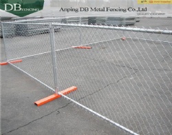 Heavy-duty 4ft H x 10ft L temporary fence panels for US market