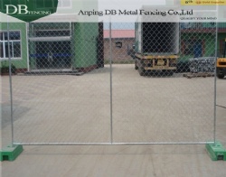 Temporary Construction Chain Link Fence/ Chain Link temporary Fence Panels / Galvanized Chain Link temporary Fence