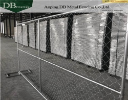 Anping supplier america chain link temporary fence for sale